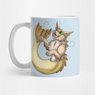 Purrmaid: Cream Mug